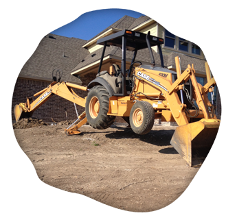 Bulldozer and Backhoe Loader